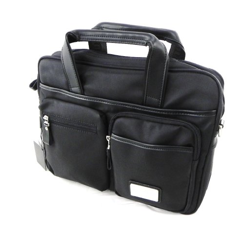 Bolso de mano negro especial para PC, marca francesa Ted Lapidus