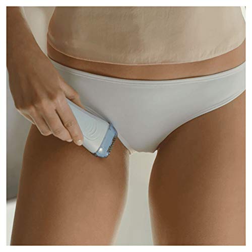 Braun Silk-épil LS 3 en 1 5160 - Afeitadora Femenina Inalámbrica, Capuchón Recortador, Accesorio Exfoliante, Color Azul