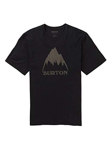 Burton Classic Mountain High Camiseta, Hombre, True Black, XS