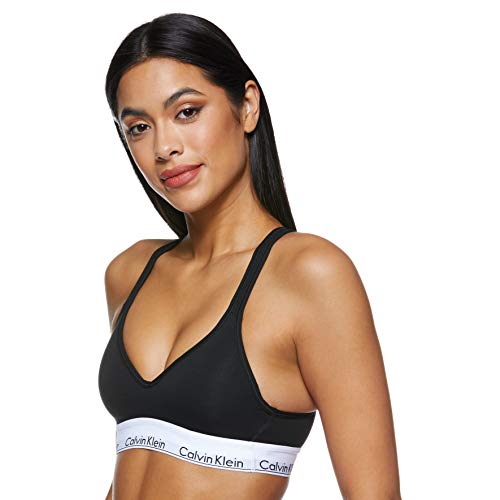 Calvin Klein Bralette Lift Sujetador Deportivo, Negro (Black 001), X-Small para Mujer