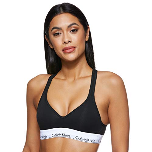Calvin Klein Bralette Lift Sujetador Deportivo, Negro (Black 001), X-Small para Mujer