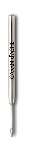 Caran d'Ache Goliath - Recambio de tinta para bolígrafo (punta de acero, tamaño medio), color azul