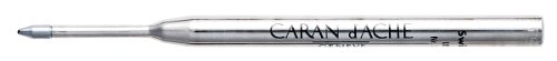 Caran d'Ache Goliath - Recambio de tinta para bolígrafo (punta de acero, tamaño medio), color negro
