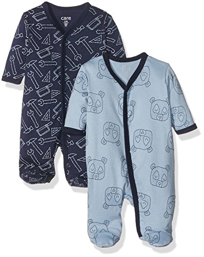 Care Body Bebé, pack de 2, Multicolor (Royal Blue), 98