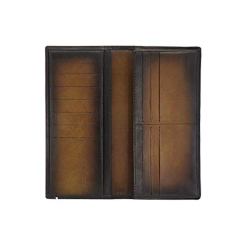 Cartera S.T. Dupont Atelier, Marrón Tabaco, Piel, 13 Tarjetas, Monedero, 190401