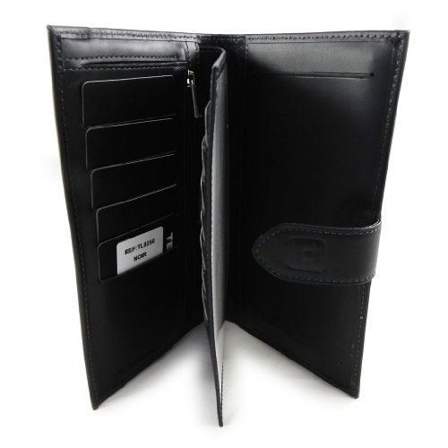Chequera titular de la cartera 'Ted Lapidus' negro.