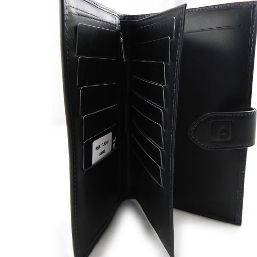 Chequera titular de la cartera 'Ted Lapidus' negro.