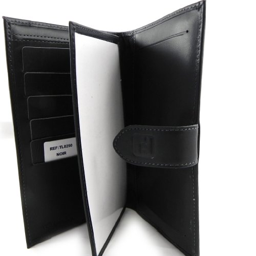 Chequera titular de la cartera 'Ted Lapidus' negro.