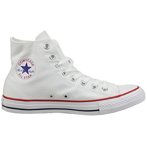 Converse Chuck Taylor All Star Hi, Zapatillas Altas Unisex adulto, Blanco (Optical White), 37 EU