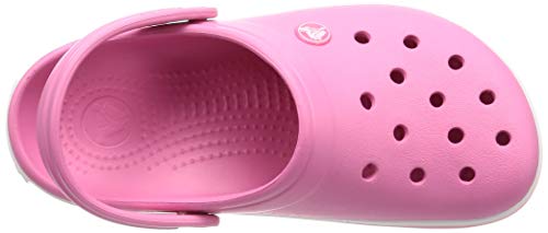 Crocs Crocband, Zuecos Unisex Adulto, Rosa (Pink Lemonade/White 62p), 36/37 EU