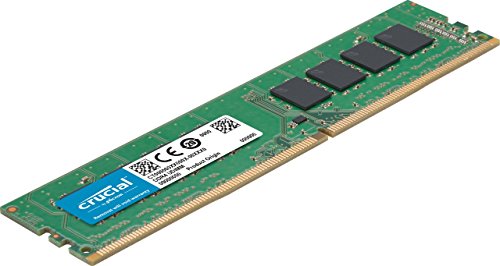 Crucial CT8G4DFS824A - Memoria RAM de 8 GB (DDR4, 2400 MT/s, PC4-19200, Single Rank x 8, DIMM, 288-Pin)