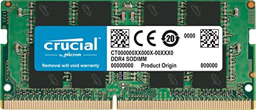 Crucial CT8G4SFS824A Memoria RAM de 8GB (DDR4, 2400 MT/s, SODIMM, 260-Pin)
