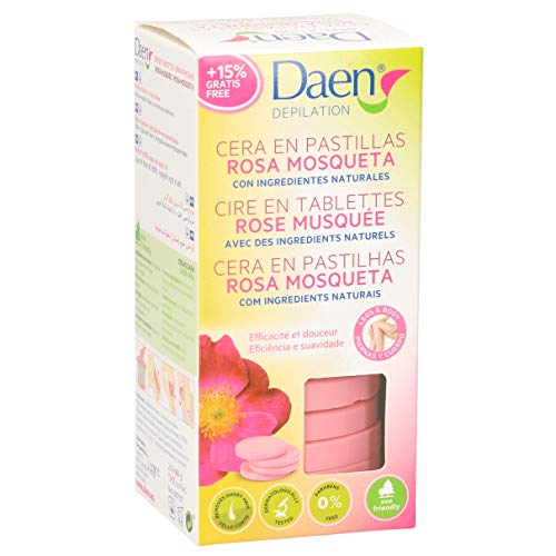 DAEN cera en pastillas rosa mosqueta 260 gr