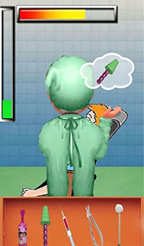 Dentista niño travieso