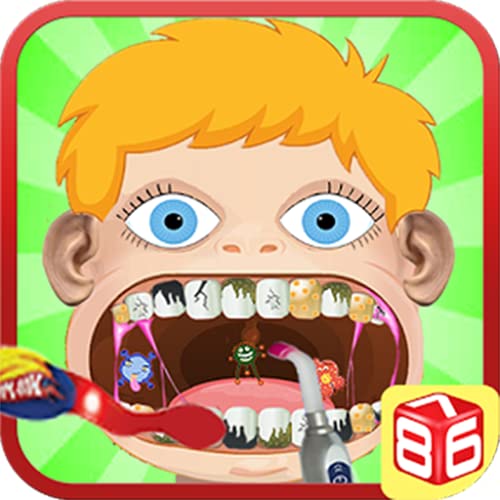 Dentista niño travieso