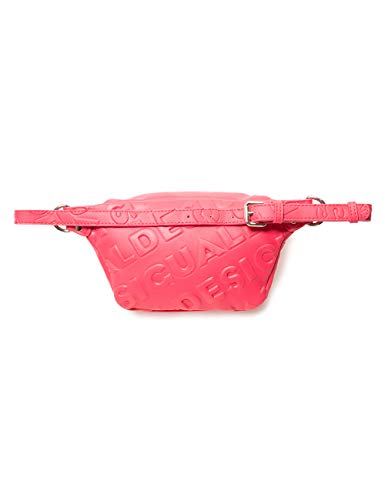Desigual - Bag Colorama Reno Women Desigual, Carteras de Mano con asa Mujer, Rojo (Azalea), 7.8x15x20 cm (B x H T)