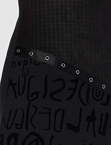 Desigual Vest_New HYORK Vestido Casual, Negro, S para Mujer