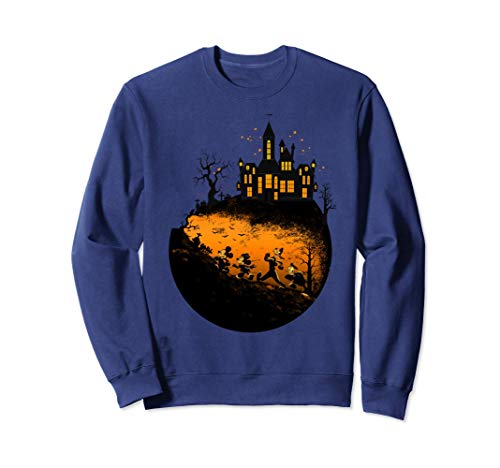 Disney Mickey And Friends Halloween Group Shot Sudadera