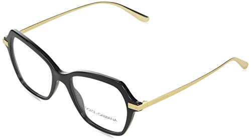 Dolce & Gabbana 0DG3311 Monturas de gafas, Black, 51 para Mujer
