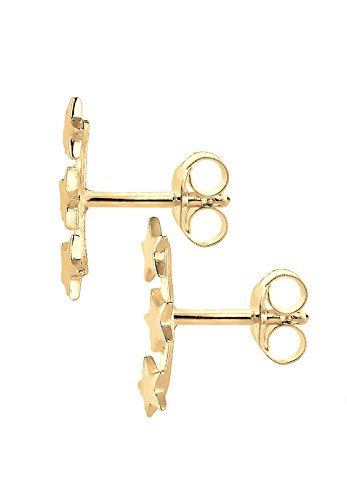 Elli (ELJW5) pendientes Mujer chapado en oro