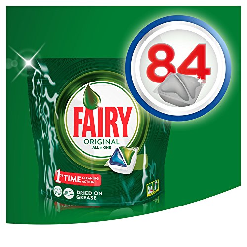 Fairy Original Cápsulas Todo en 1 para Lavavajillas - 84 cápsulas