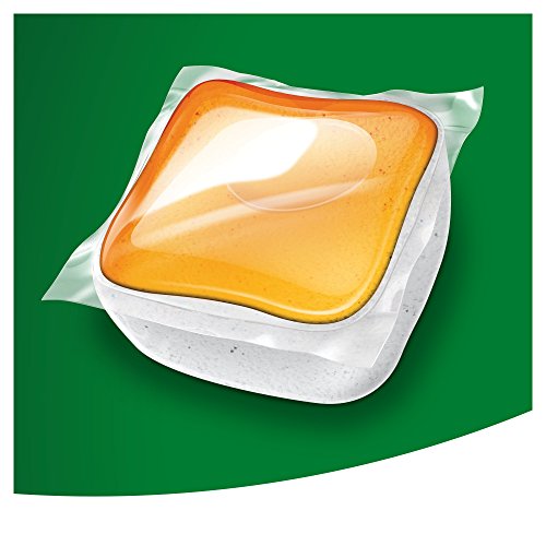 Fairy Todo En 1 Cápsulas de Lavavajillas Naranja, Pack de 60 unidades