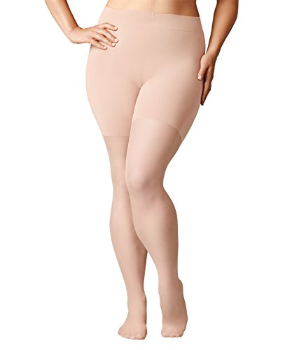 Falke Beauty Plus 20 DEN W TI Medias, Beige (Cocoon 4059), F largo para Mujer