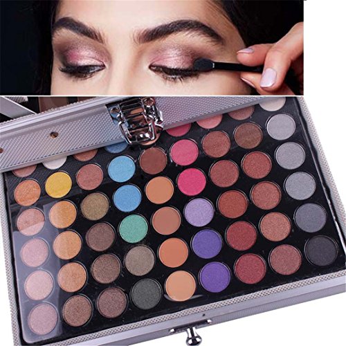 FantasyDay Profesional 132 Colores Paleta de Maquillaje Cosmético Juego de Maquillaje Belleza Set con Sombra de Ojos, Delineador de Ojos, Corrector, Rubor y Lápiz Labial #N4