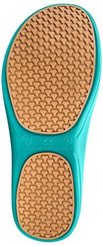 FitClog - Calzado especializado Certificado - diseñado para largas Horas de Trabajo diarias -Turquesa (40 EU, Turquesa)