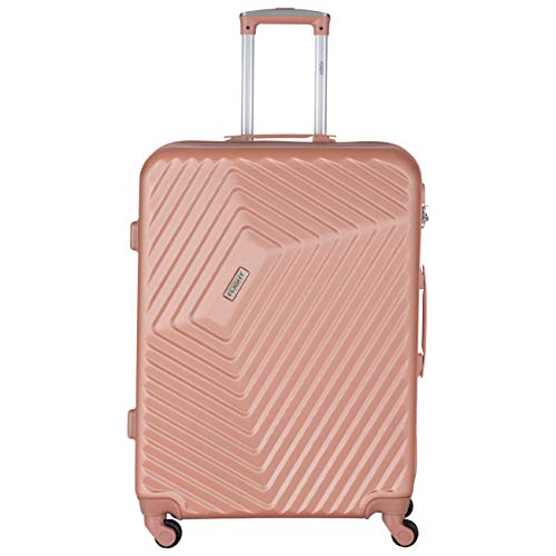 Flight Knight ABS 3 Tamanos Maleta Ligera Maximus Permitidas De Lufthansa, Wizz Air, Eurowings Entre Muchas Otras! Maleta De Mano 55x40x23 cm Maletas De Viaje Grandes 4 Ruedas
