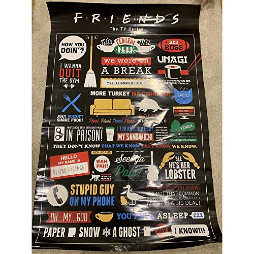 Friends (Infographic Poster, sin laminar