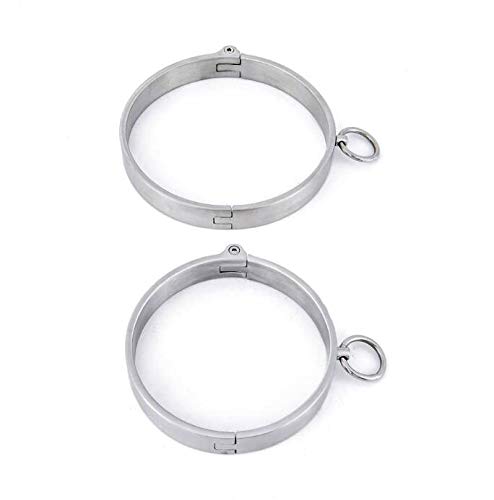 Gargantilla de acero inoxidable de metal pesado para hombre