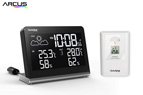 GARNI Technology 535 Arcus Weather Station Negro
