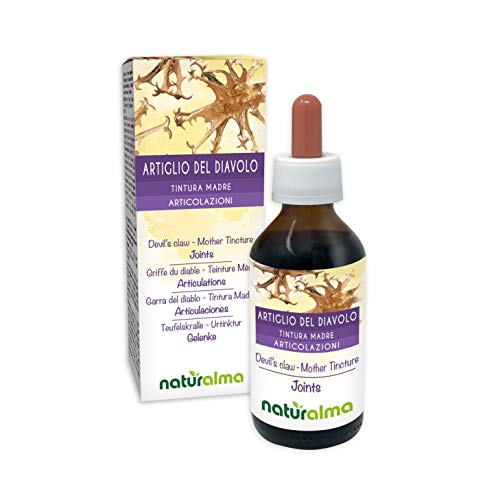 GARRA DEL DIABLO (Harpagophytum procumbens) raíces Tintura Madre sin alcohol NATURALMA | Extracto líquido gotas 100 ml | Complemento alimenticio | Vegano