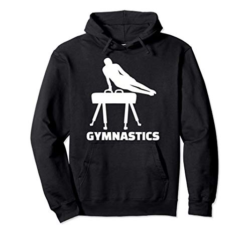Gimnasia caballo de pomo Sudadera con Capucha