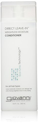 Giovanni Hair Care – Acondicionador sin aclarado, 250 ml