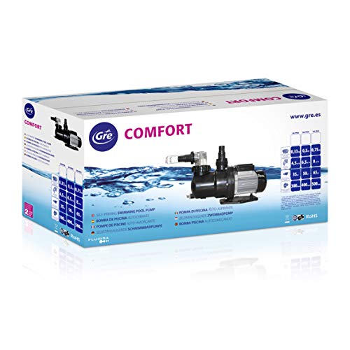 Gre PP031 - Bomba de filtración para Piscina, 250 W, 7 m3/h