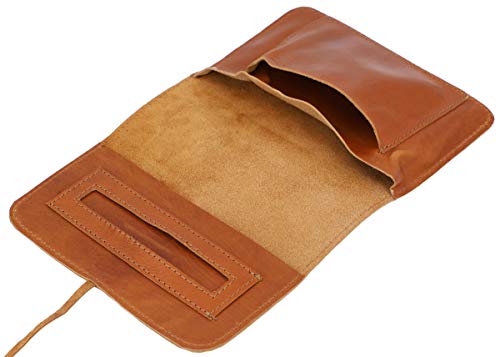 Gusti Cuero Studio WREN Bolso de Cuero Bolsa para el Tabaco de Liar Piel de Vaca Vintage Retro 2T10-22-5