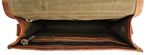Gusti Leder Nature Summer S - Bolso de Mano, Bandolera, Vintage, para Noche, Salidas, Tipo Messenger, práctica, Talla pequeña-Mediana, para Hombre y Mujer, marrón (marrón) - H32