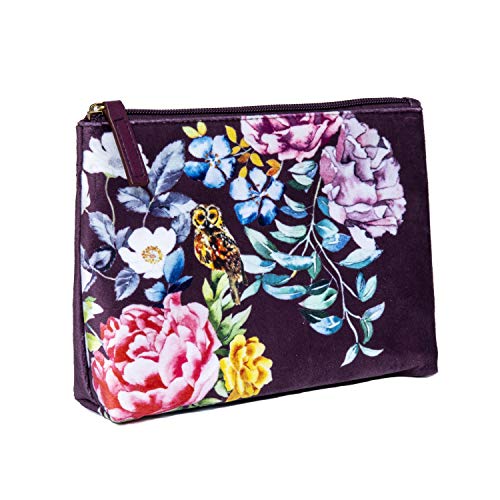 Heathcote & Ivory The Artist's Journey - Bolsa de maquillaje de terciopelo