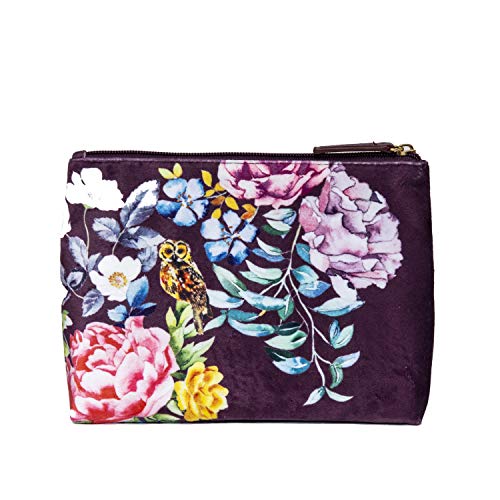 Heathcote & Ivory The Artist's Journey - Bolsa de maquillaje de terciopelo