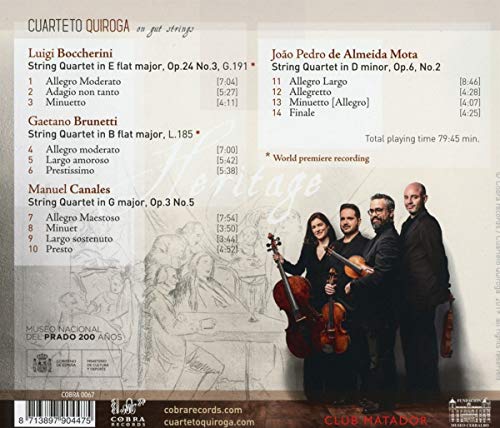 Heritage, The Music of Madrid in the Time of Goya
