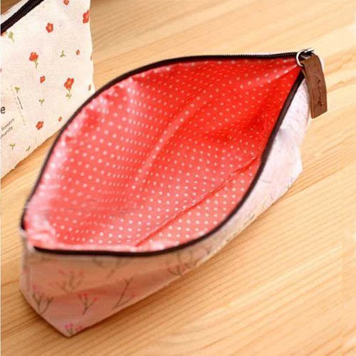 HmgSea Pastorable Canvas Pen Bag Pencil Case, Brand New, Different Colors,Set Of 4