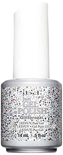 IBD Just Gel UV Esmalte de Uñas, Tono Glitteratzzi