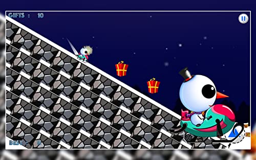 Iceberg the Cute Snow Man : The Fun Free Winter Race Game - Gold Edition