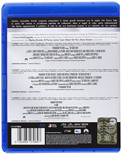 Il Padrino Trilogia (3 Blu-Ray) [Italia] [Blu-ray]