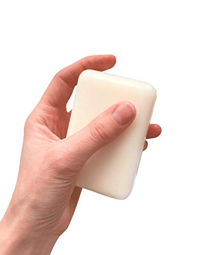 Jabón en barra RAWGANIC | Jabón orgánico calmante, hidratante y biodegradable para manos y cuerpo | con enebro y naranja amarg (set de 3 pastillas)