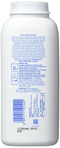 Johnsons Baby Powder 6 x 200gm