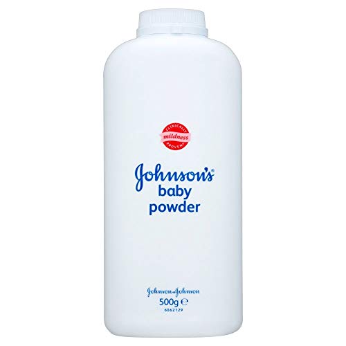 Johnson's Baby Powder - Talco Bebé 500gr, Paquete de 3