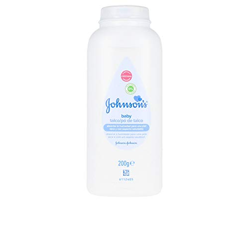 Johnson's Baby Talco suave para pieles sensibles y uso diario - 1 x 200 gr